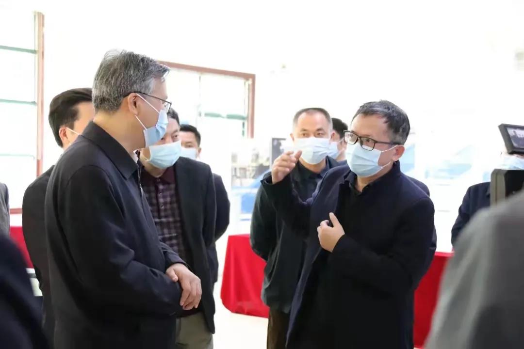 湖南省委常委、政法委書記李殿勛一行蒞臨千盟智能考察